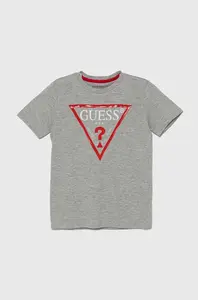 Guess Dětské bavlněné tričko Guess