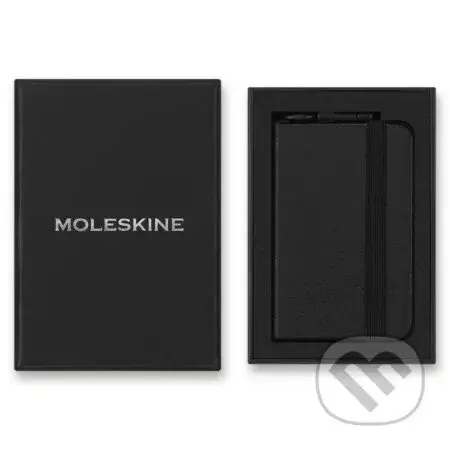 Moleskine - zápisník / prívesok Charm (mini, čistý, elastické zatváranie)