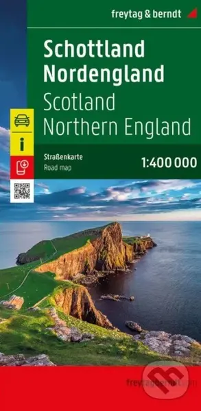 Škótsko, Severné Anglicko 1: 400 000 - kniha z kategorie Mapy Evropy