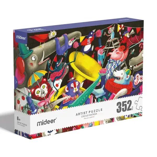 Umělecké puzzle Mideer Fantastický cirkus 352 dílků více barev