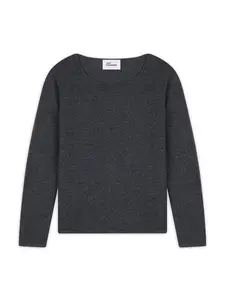 JUST CASHMERE Sveter 'Vivian'  antracitová