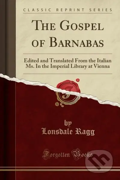 Gospel Of Barnabas - Lonsdale Ragg - kniha z kategorie Filozofie