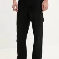 Džíny Karl Kani pánské, černá barva, jednoduché, 60020085