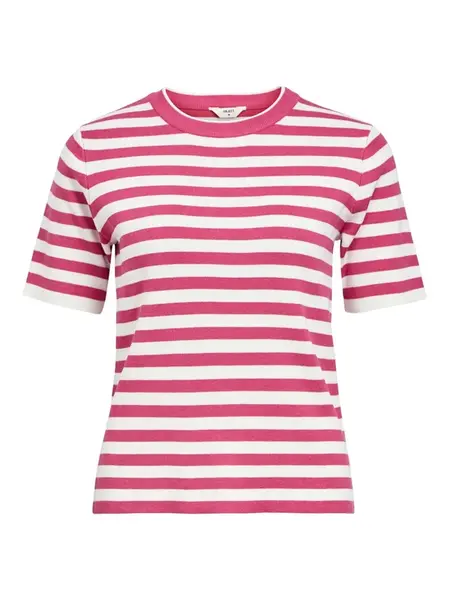 OBJECT Sveter 'OBJEster'  ružová / biela