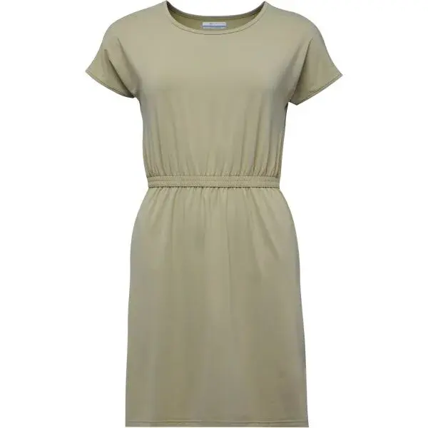 Columbia CHILL RIVER™ SS DRESS Dámske letné šaty, khaki, veľkosť