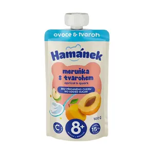 HAMÁNEK Meruňka s tvarohem 8m+ 100 g