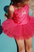 Šaty Konges Sløjd MARINA DRESS červená barva, mini, KS103214