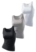 H.I.S Top  svetlosivá / čierna / biela