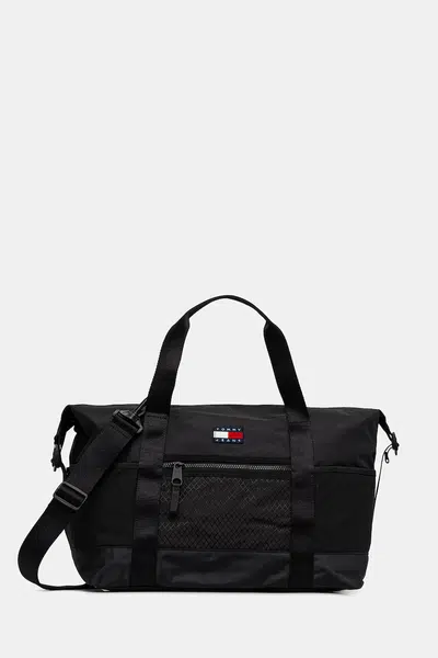 Taška Tommy Jeans černá barva, AM0AM13405