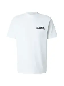 Carhartt WIP Tričko 'University Script'  čierna / biela