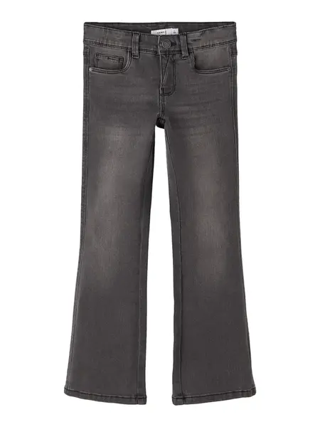 NAME IT Džínsy 'Polly'  sivý denim