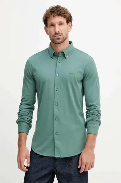 Bavlněná košile BOSS Orange Myjersey_M