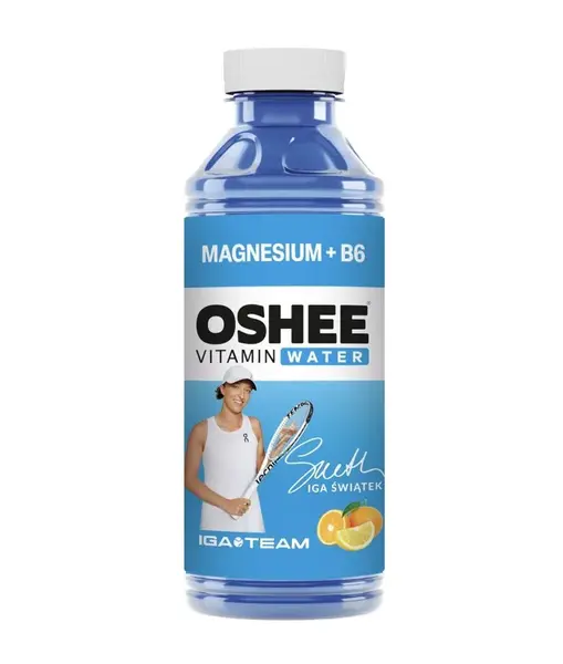 OSHEE Vitamínová voda Magnesium+B6 citron+pomeranč 555 ml