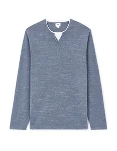 Celio Svetr henley Gelano - Pánské