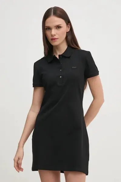 Lacoste šaty s bavlnou