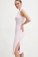 Šaty Dkny růžová barva, mini, DJ5R0626