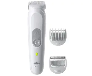 Zastřihovač chloupků na těle pro muže Braun Series 3 BG3530 - šedý + dárek zdarma