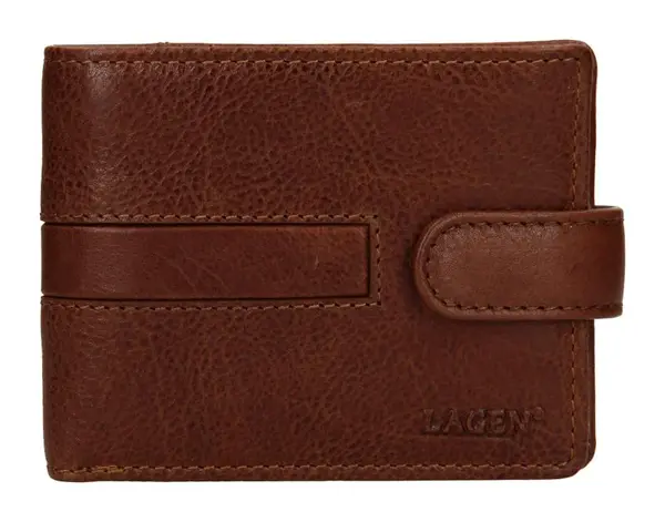 Pánska kožená peňaženka Lagen 1997/T Light brown