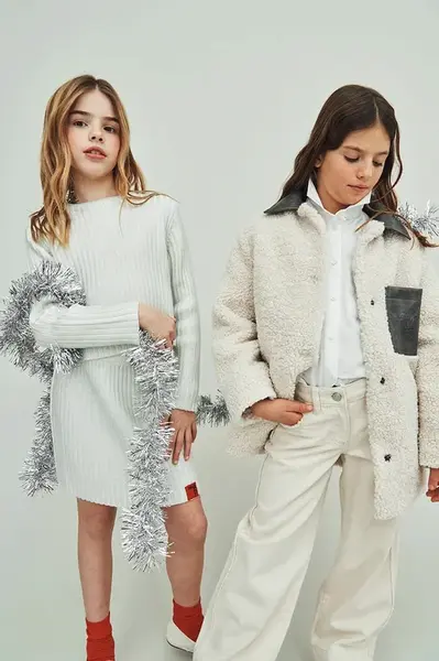 Max&Co.  Dětská bavlněná košile  MAXC11F SHIRT