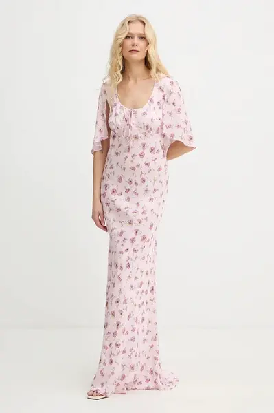Twinset Viskózové šaty Twinset