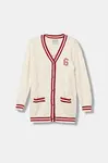 Dětský kardigan s příměsí vlny Guess