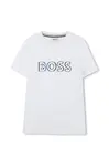 Dětské bavlněné tričko BOSS
