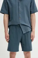 Bavlněné šortky Won Hundred pánské, modrá barva, 3561-14234