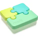 Melii Puzzle Container svačinový box Blue & Mint 850 ml
