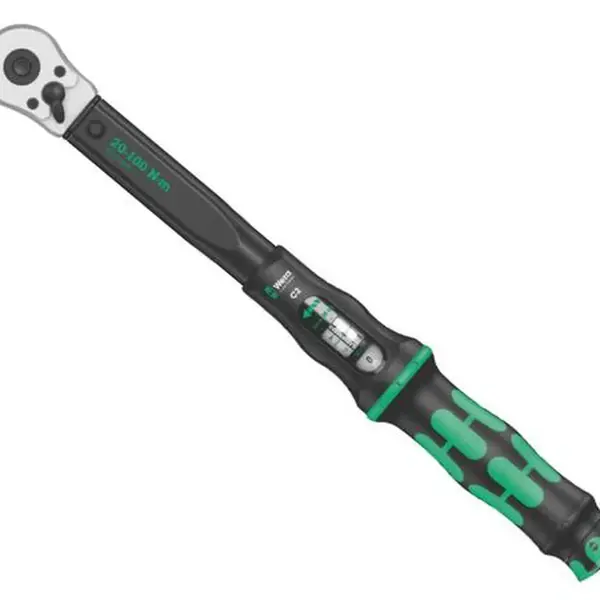 Wera 075621 Momentový klíč Wera Click-Torque C 2 s přepínací ráčnou 1/2" (20 - 100 Nm)