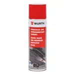 WURTH Ochrana podvozku před odletujícím štěrkem (kaučuk), sprej, černý, 500 ml - Würth