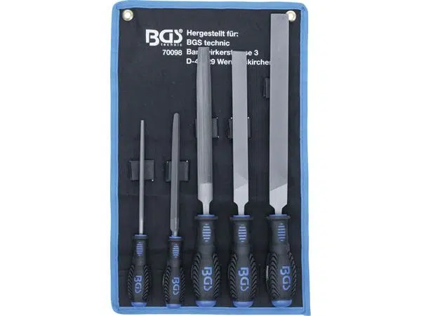 BGS Technic BGS 70098 Dílenské pilníky 150 ÷ 250 mm Sada 5 dílů