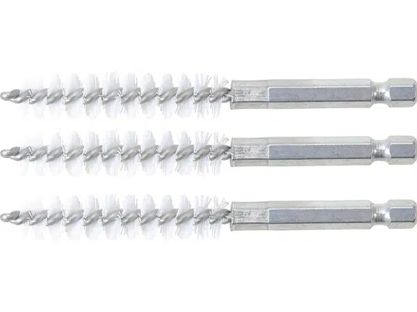 BGS Technic BGS 3078-11-N Nylonové kartáče pr. 11 mm, upínání 1/4", 3 ks (Sada BGS 3078)