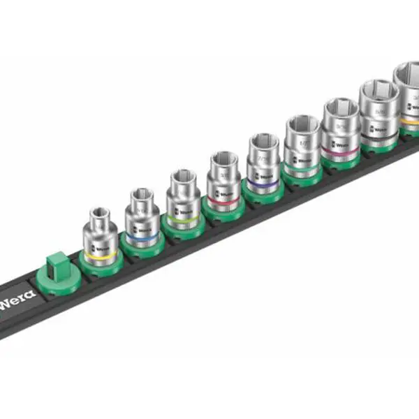 Wera 005450 Magnetická lišta B Imperial 1 se sadou palcových nástrčných hlavic 1/4 ÷ 3/4"
