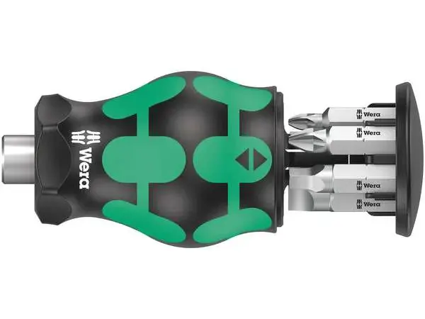 Wera 008878 Držák bitů Kraftform Kompakt Stubby se zásobníkem 5 (6 dílů)