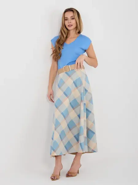 Modrý dámský T-shirt SUBLEVEL