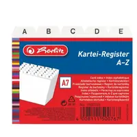 Herlitz - Registr do kartotéky A7 A-Z