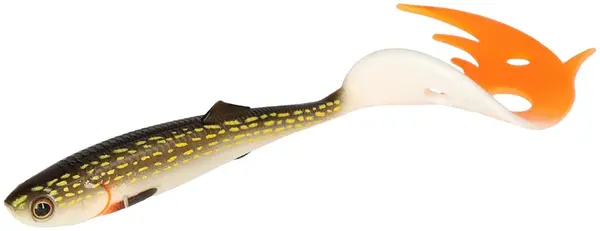Mikado gumová nástraha sicario pike tail pike balení - 18 cm 29 g 2 ks