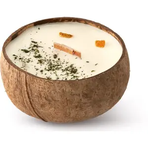 Tropicandle Lemon & Mint vonná svíčka s dřevěným knotem 350 ml