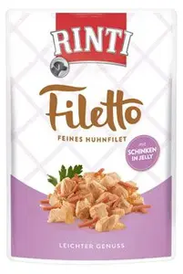 Rinti Dog Filetto kapsa kuře šunka v želé 100g