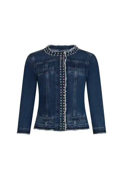 Liu Jo Prechodná bunda  modrá denim