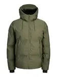 JACK & JONES Zimná bunda 'FUSION'  olivová