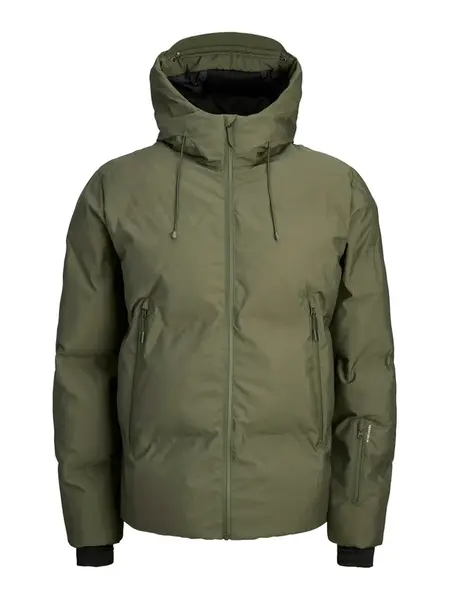 JACK & JONES Zimná bunda 'FUSION'  olivová