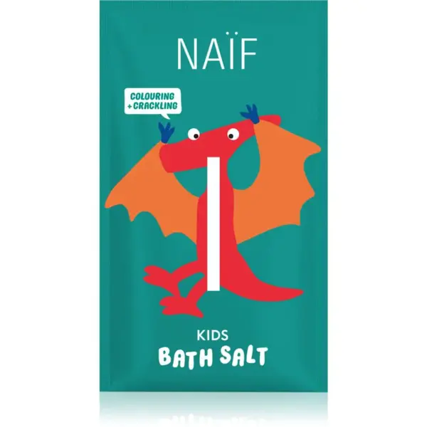 Naif Kids Bath Salt barvicí sůl do koupele pro děti 40 g