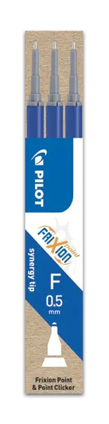 Náplň Pilot Frixion Point roller modrá 3 ks