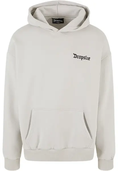 Dropsize Mikina  svetlosivá / čierna