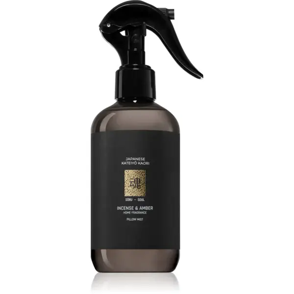 Vila Hermanos Apothecary Japanese Soul sprej na polštář Incense & Amber 250 ml