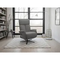 Sit & More RELAXAČNÍ KŘESLO, textil, jílová barva