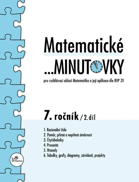 Matematické minutovky 7. ročník / 2. díl - Miroslav Hricz