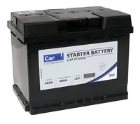 Autobaterie CARFIT 60 Ah, 480 A, 12 V, L2B, 242x175x190 mm