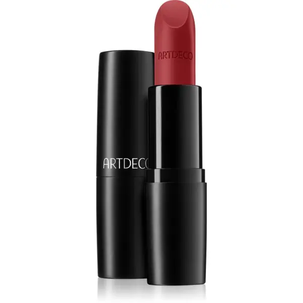 ARTDECO Perfect Mat matná hydratační rtěnka odstín 125 Marrakesh Red 4 g